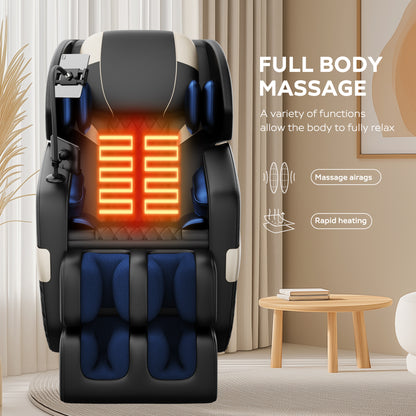 New Full Body Massage Chair with Zero Gravity and Air Pressure