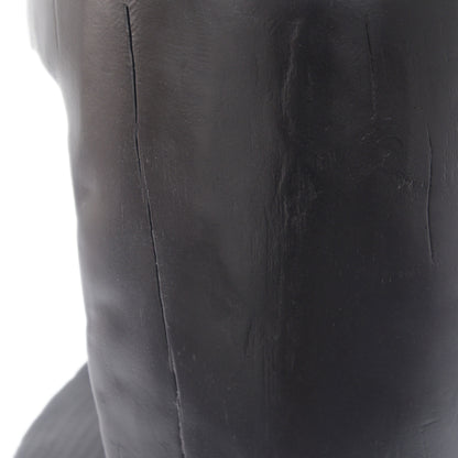 Hawthor MGO Hollow Side Table, Wood-like texture