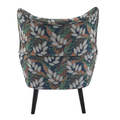Button Tufted Style Wingback Arm Chair