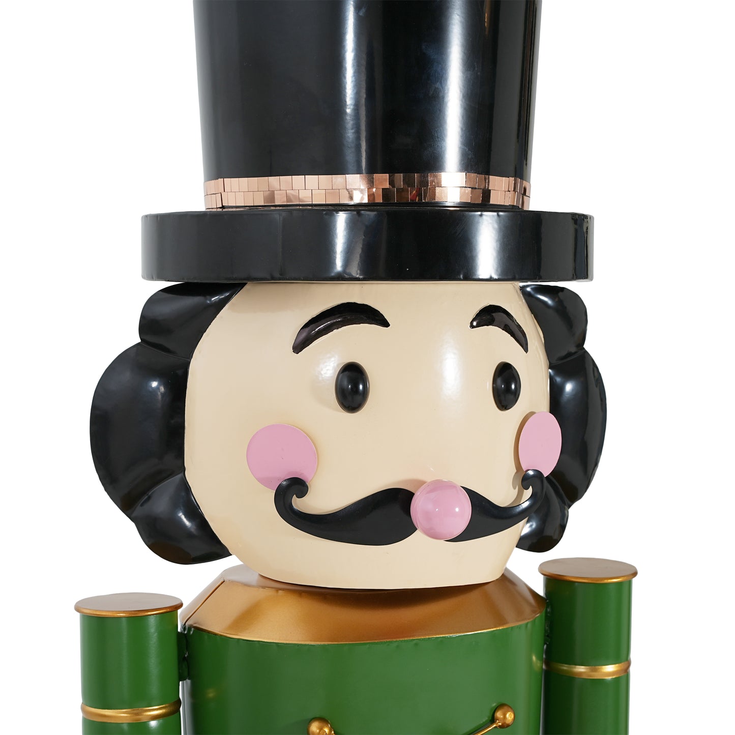 Peregrine Classic Iron Nutcracker for Holiday Decor_C