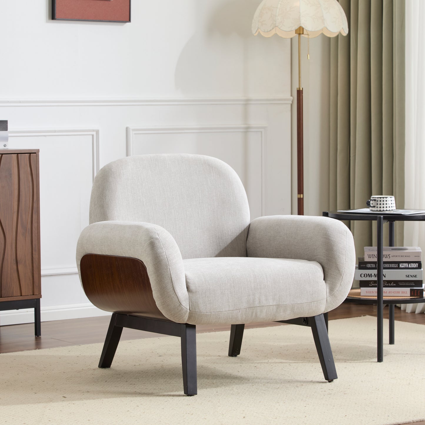Andry Comfort Oriented Durable Armchair With Cushion