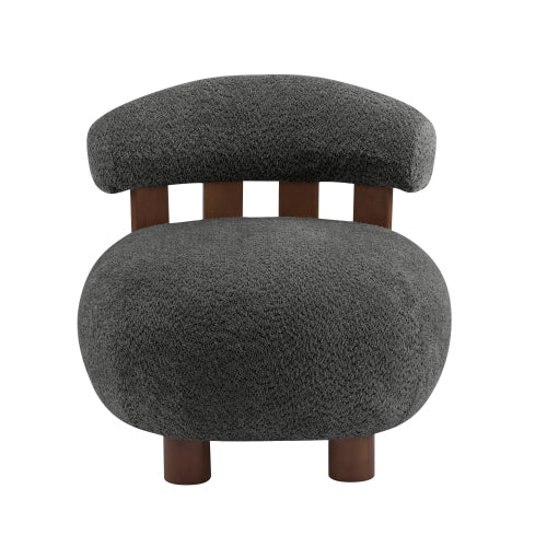 Kesena Modern Bouble Fabric Accent Chair