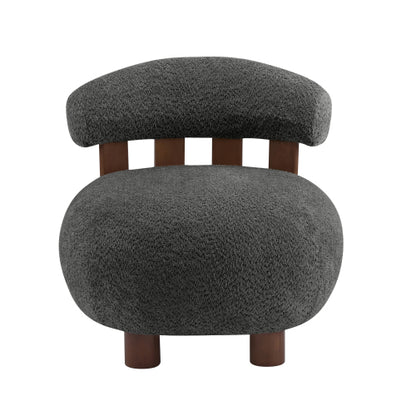 Kesena Modern Bouble Fabric Accent Chair