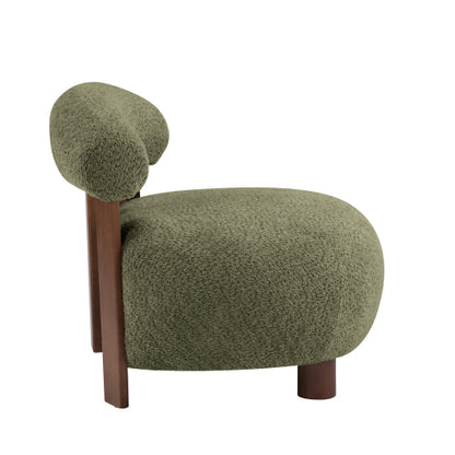Kesena Modern Bouble Fabric Accent Chair