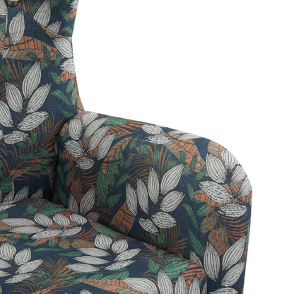 Button Tufted Style Wingback Arm Chair