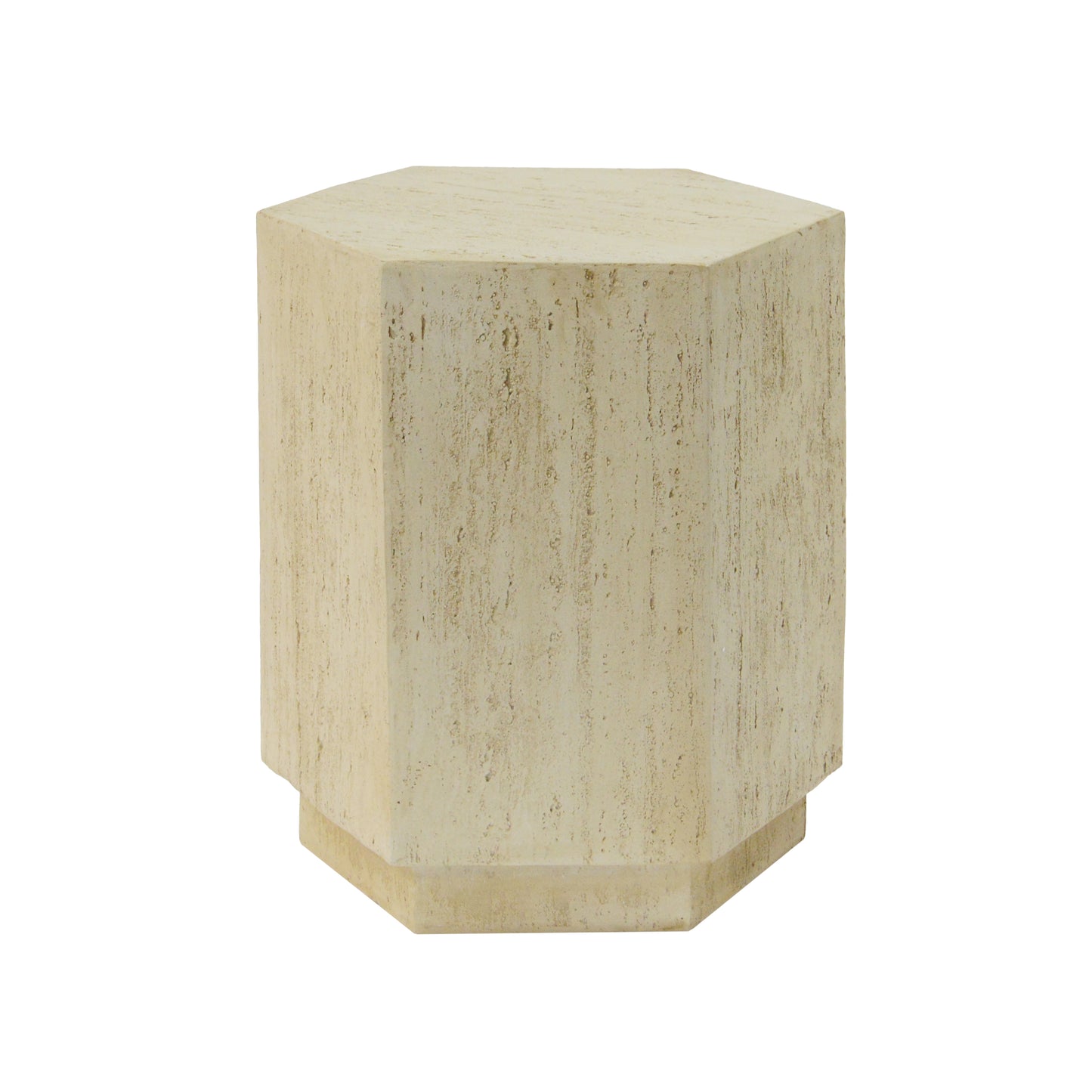 Onpon MGO Hexagonal Archaistic Side Table