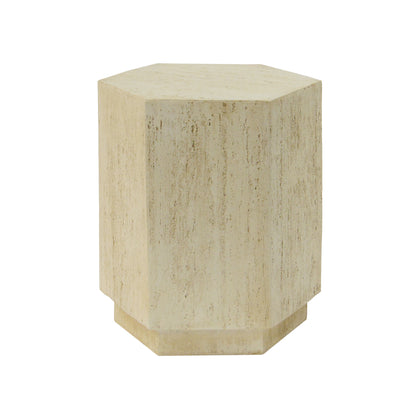 Onpon MGO Hexagonal Archaistic Side Table