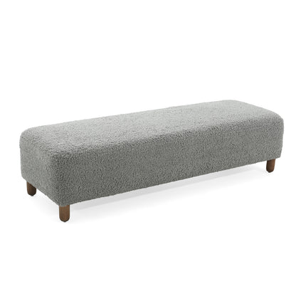 Versati Modern Comfortable Upholstered Ottoman