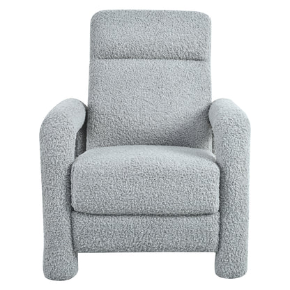 Zuvia Push Back Recliner Armchair Upholstered Recliner Chair Single Sofa