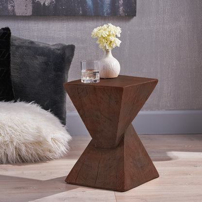 Jerod Indoor Lightweight Concrete Accent Table