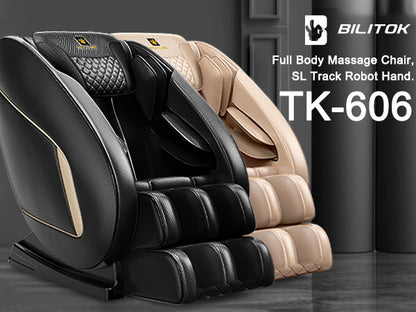 Erelith Massage Chair Blue-Tooth Connection and Speaker, Easy to Use at Home and in The Office and Recliner with Zero Gravity with Full Body Air Pressure