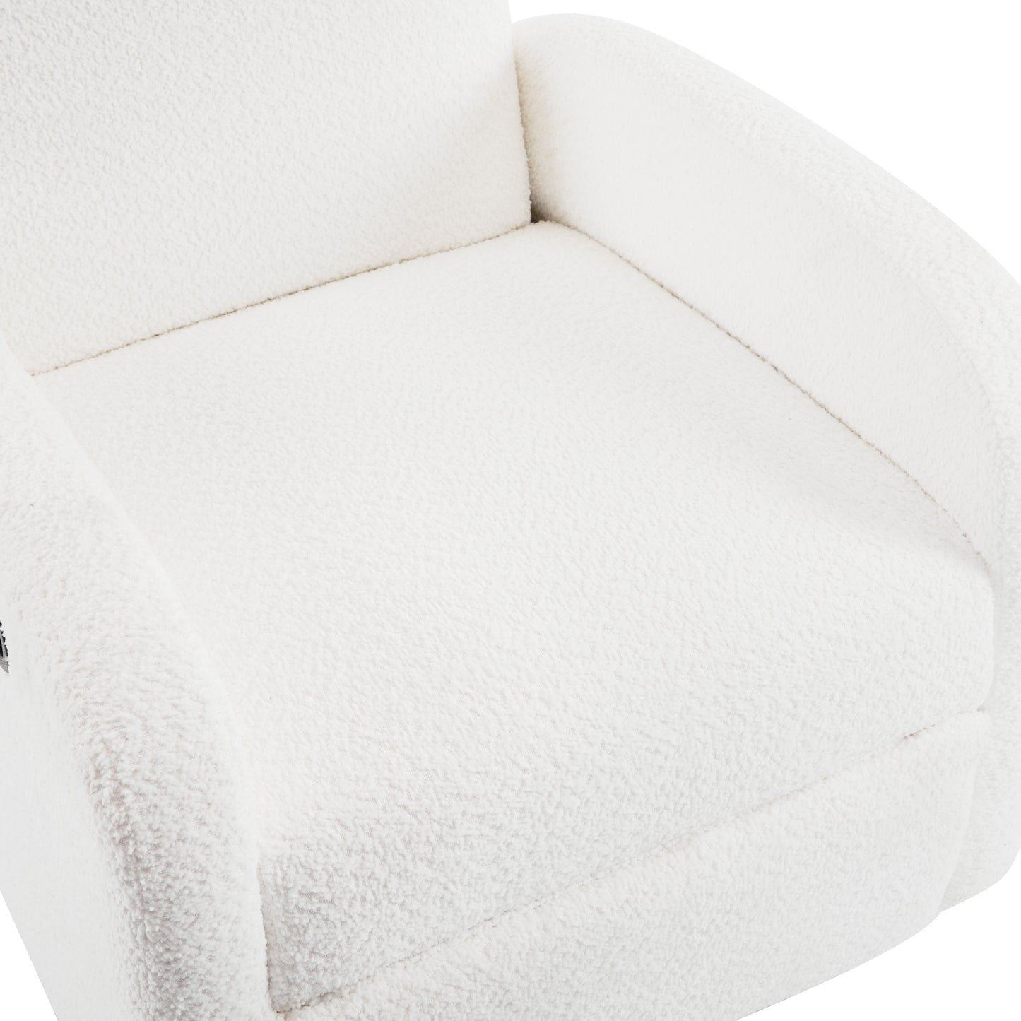Alindra Modern 360° Swivel Glider Recliner Chair with Rocking Motion