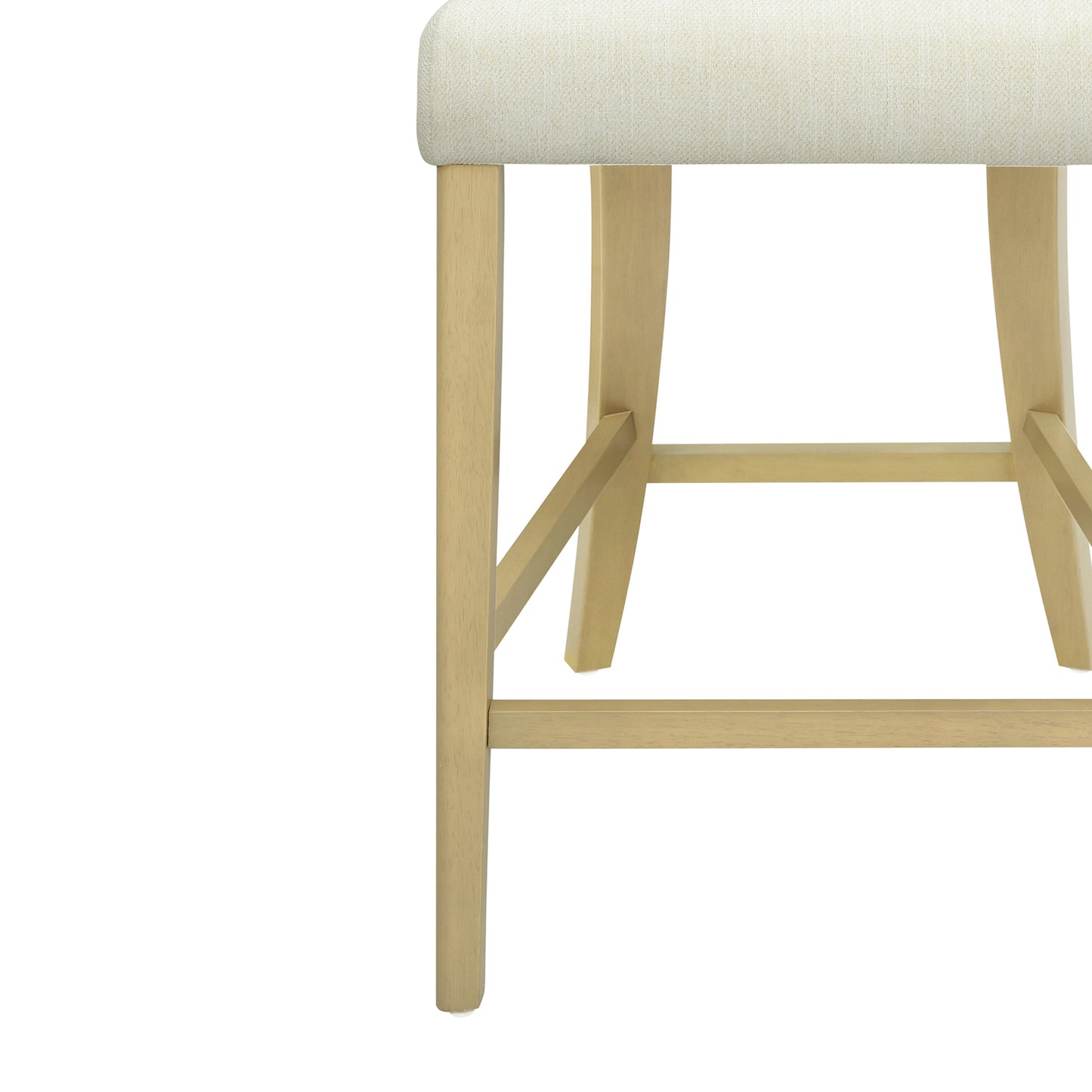VintParlor 25.5 in. Modern Upholstered Counter Stools,Set of 2