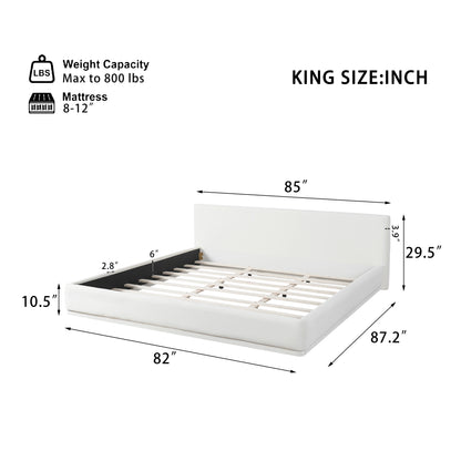 Aurelian Luxurious Soft and Comfortable Upholstered Bed