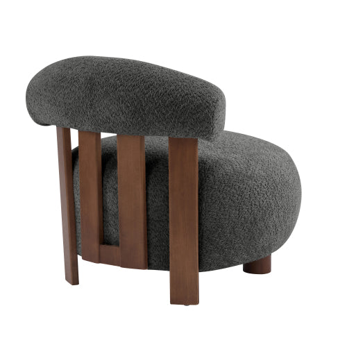 Kesena Modern Bouble Fabric Accent Chair