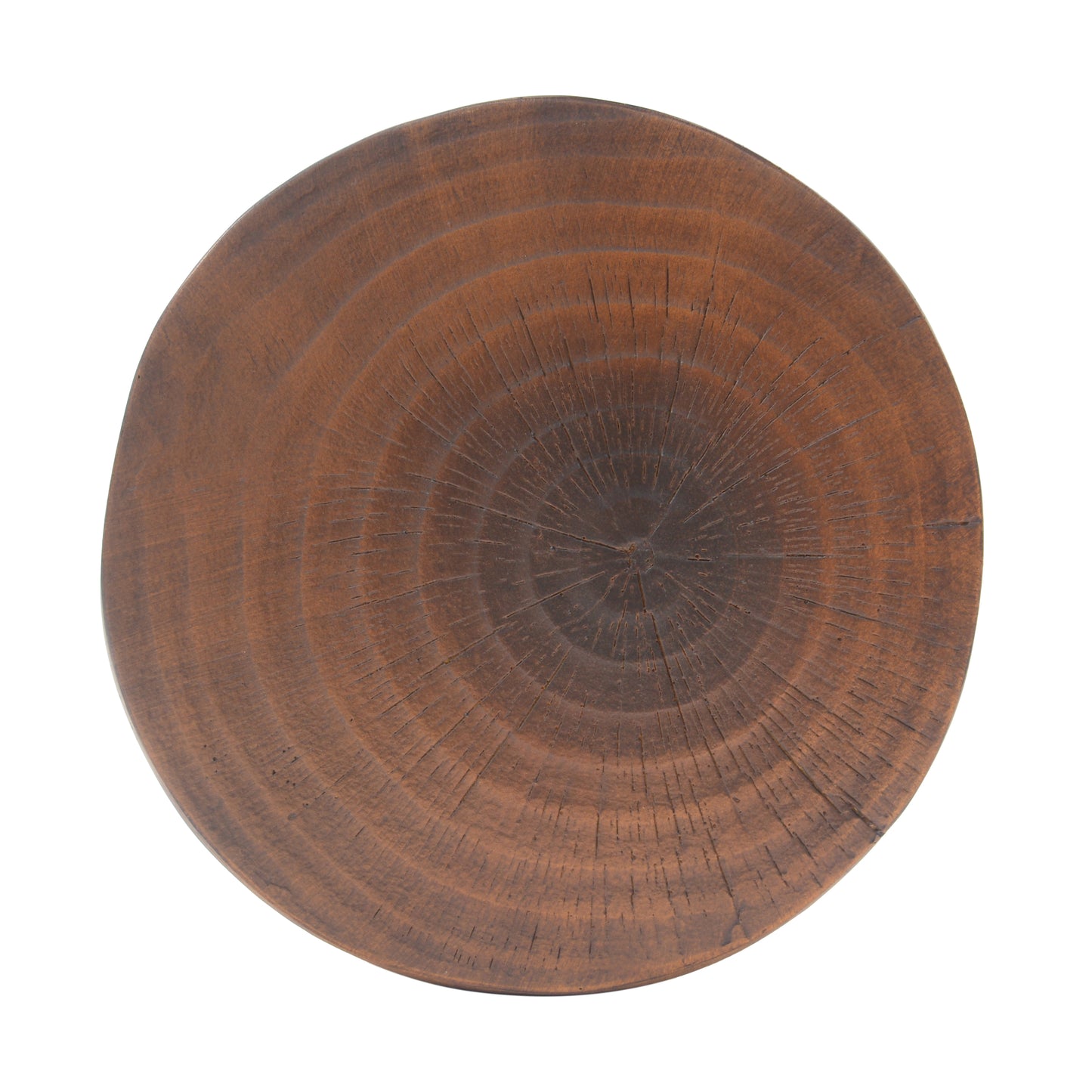 Hawthor MGO Hollow Side Table, Wood-like texture