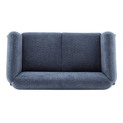 Amberlyn Modern Upholstered Loveseat