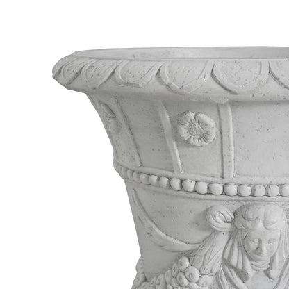 Ashwilde MGO Garden Urn, Light Grey, 23.75'' H