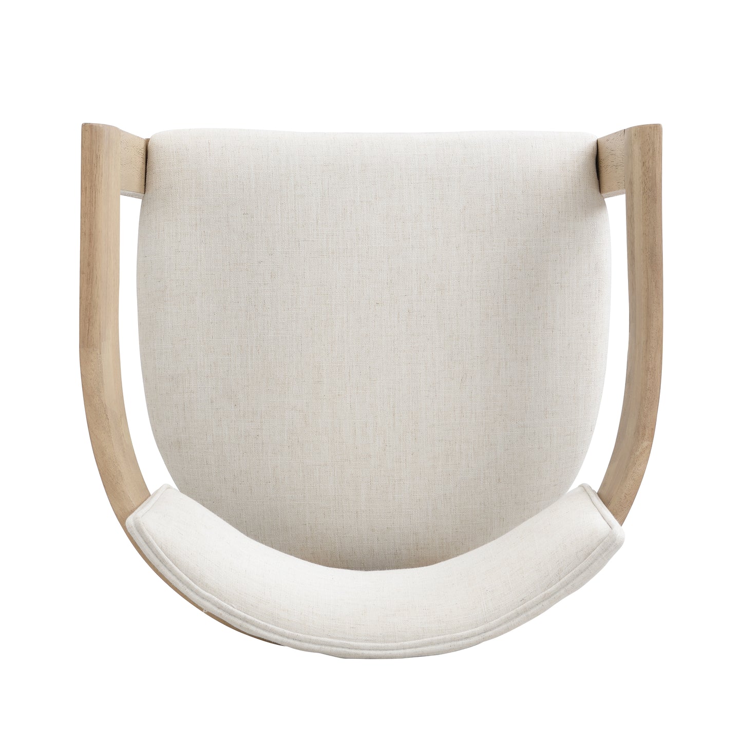 Thorn 30" Wooden Frame and Upholstered barstool with arm and back,Set of 2