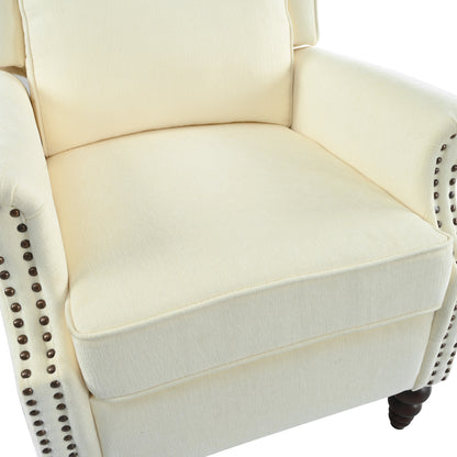 Marlowe Push Back Recliner Chair Upholstered Recliner Armchair