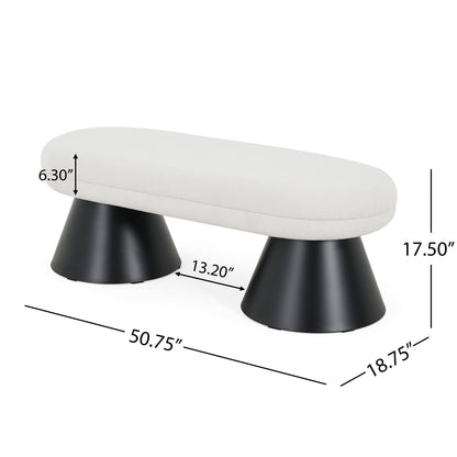 Aegirion Modern Dining Room Upholstered Dining Bench