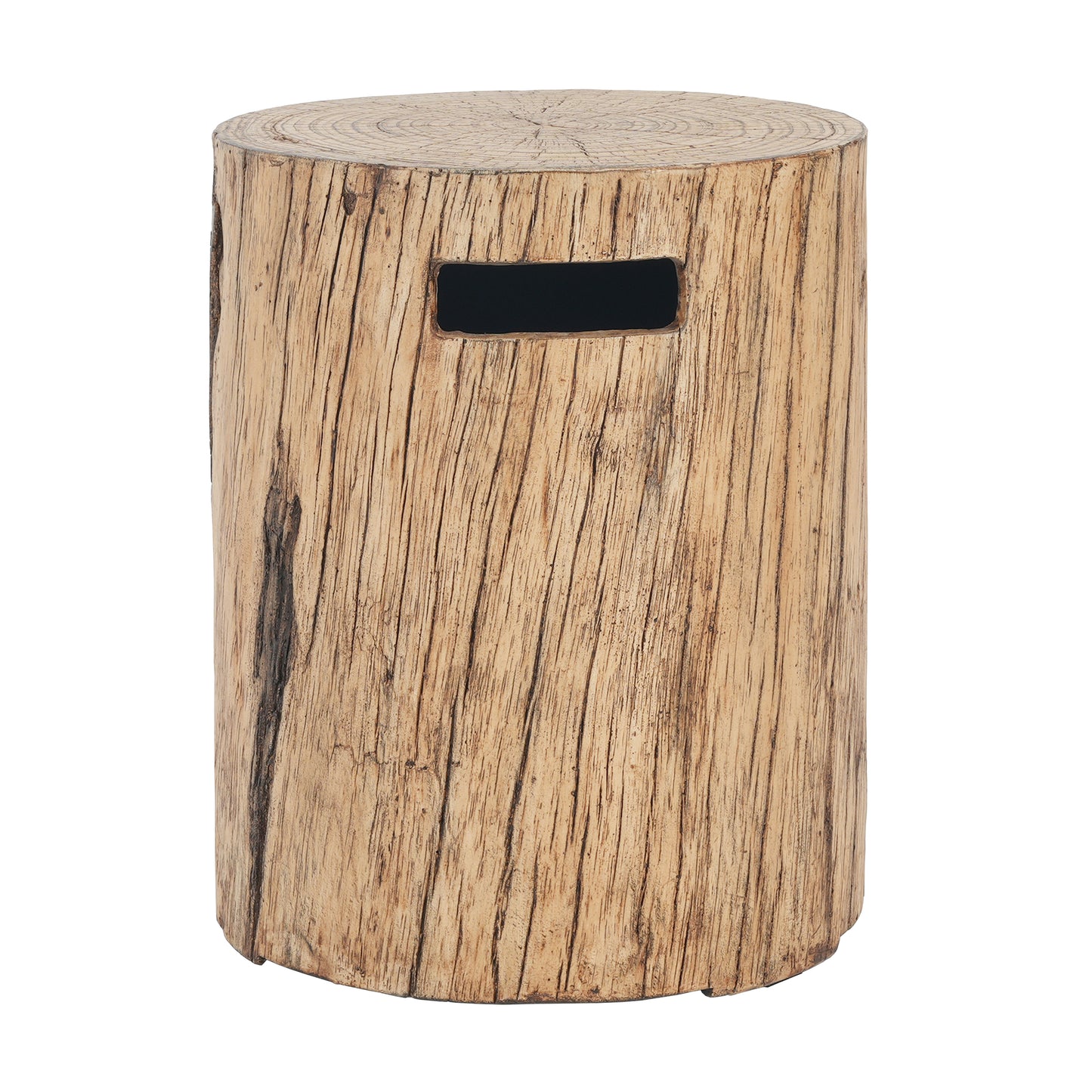 Morvyn Outdoor Fire Pit & Side Table Set – 30, 000BTU Propane Fire Pit + 16x20" Tank Holder,Brown