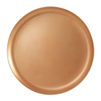 Altocanos Vintage Small Round Gold End Table,29.3" Height