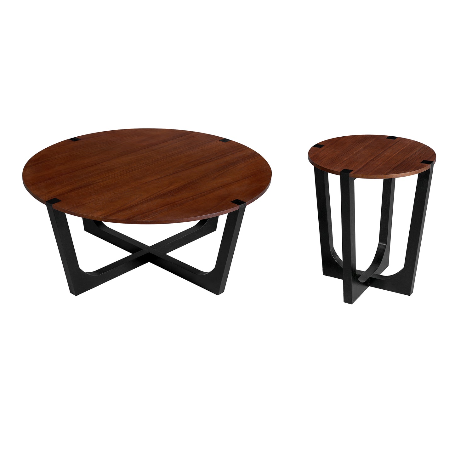 Claremont Patio Furniture Set Acacia Wooden Coffee Table + Side Table