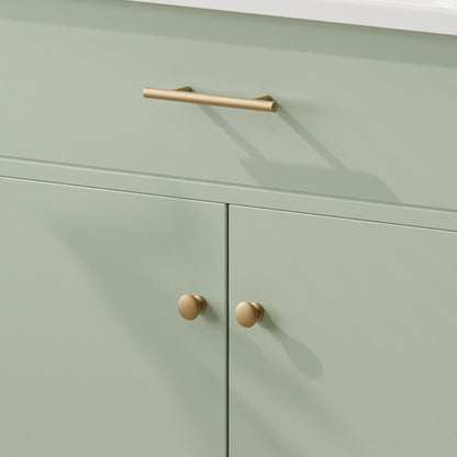 MuKi 31" Bathroom Vanity with Sink, Bathroom Cabinet with Soft Close Doors and Adjustable Shelf