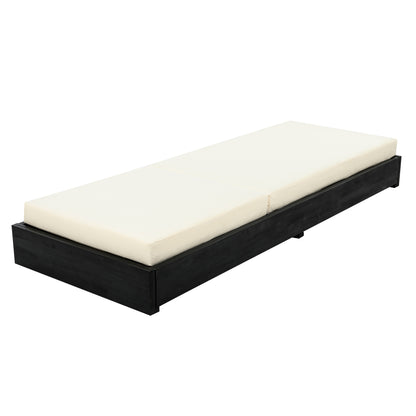 Elarterum Lounge chaise Set, Acacia solid wood with Lounge Cushio