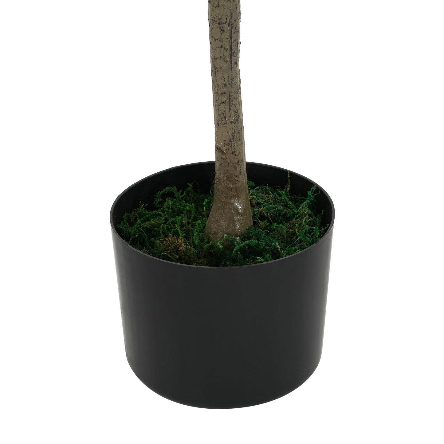 Sylvar 66" Artificial Olive Tree with Black Plastic Pot