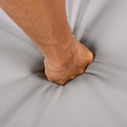 Sylvia Outdoor Dining Set with Acacia Wood Table and 6 Chairs,Waterproof Cushions