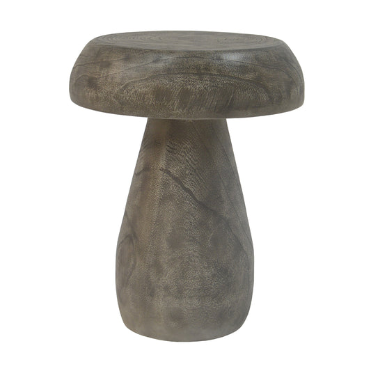 Richard MGO Mushroom Side Table,Wood-like texture, Natural Color