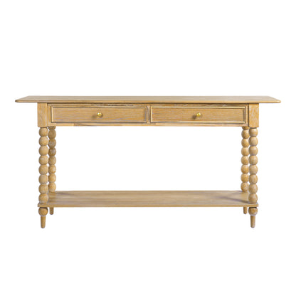 Beatrice 31.5" Console Table - 2 Drawers & Shelf for Living Room/Hallway Storage & Decor