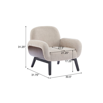 Andry Comfort Oriented Durable Armchair With Cushion