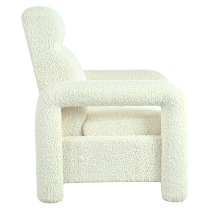 Zuvia Push Back Recliner Armchair Upholstered Recliner Chair Single Sofa