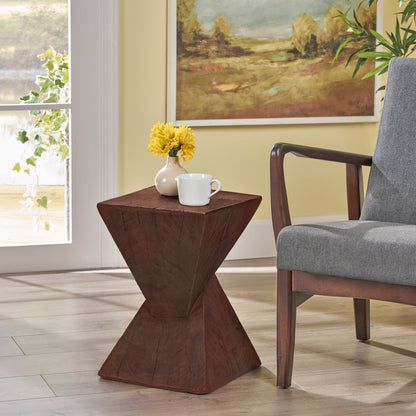 Jerod Indoor Lightweight Concrete Accent Table