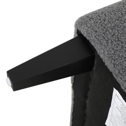 Dorelle Upholstered Accent Chair Tufted Armchair for Living Room and Bedroom