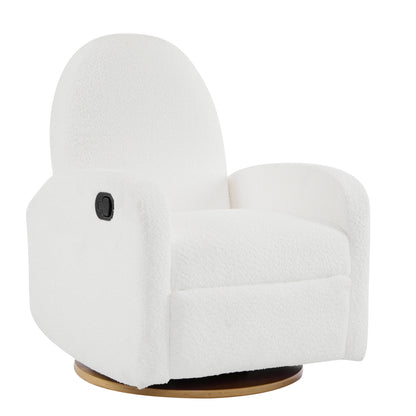 Alindra Modern 360° Swivel Glider Recliner Chair with Rocking Motion