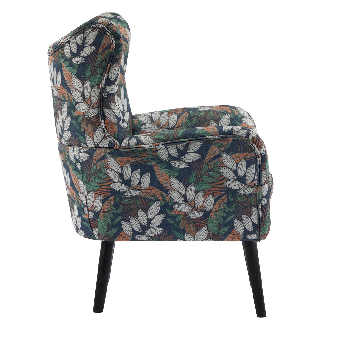 Button Tufted Style Wingback Arm Chair