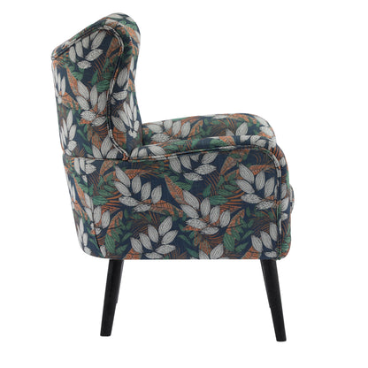 Button Tufted Style Wingback Arm Chair