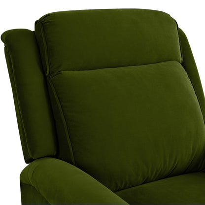 Nomae 360° Swivel Recliner Manual Rocking Recliner Home Theater Manual Recliner Chair