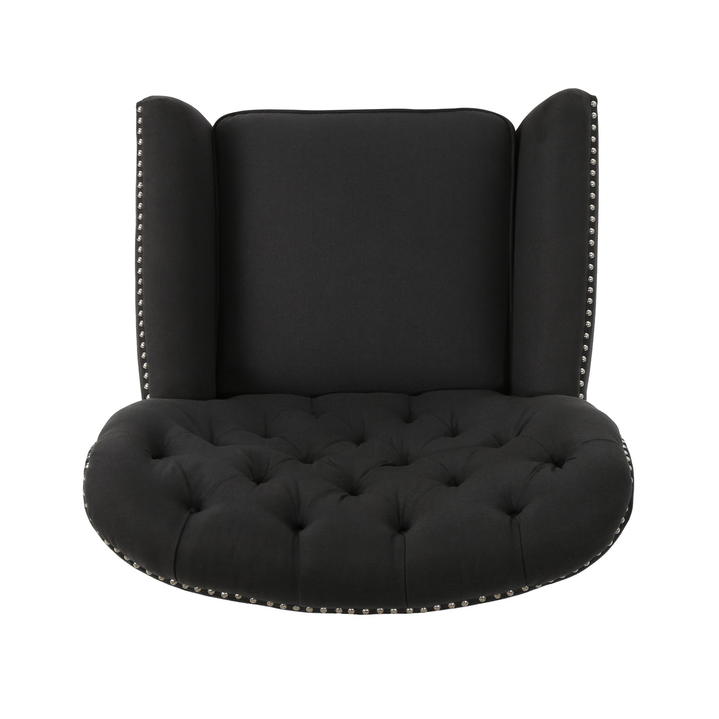 Finnion Modern Fabric Push Back Recliner