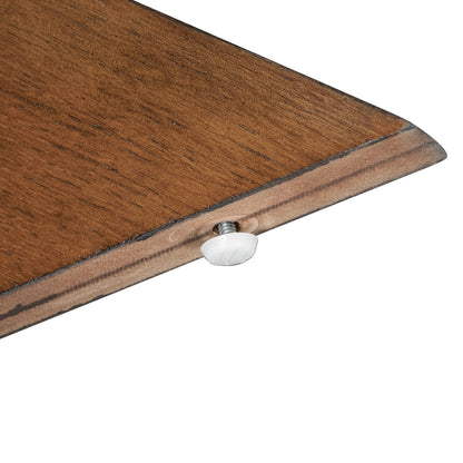 Sylquinn Round Dining Table Modern Farmhouse Kitchen Table, Cherry