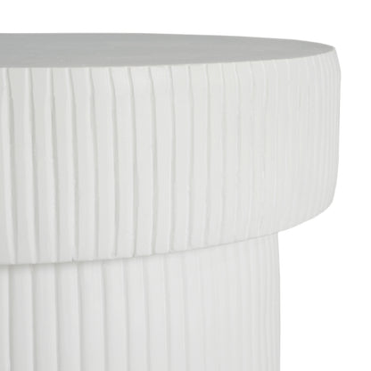 Othello MGO Pedestal Column Plant Stand, 24 Inch H