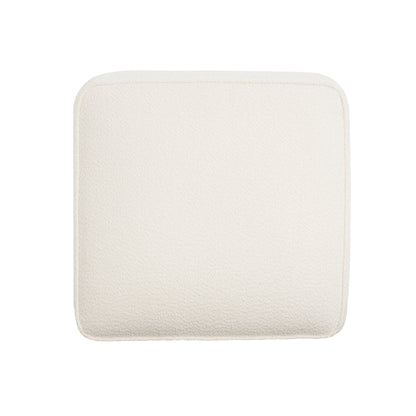 Cassian Upholstered Square PU Leather Ottoman