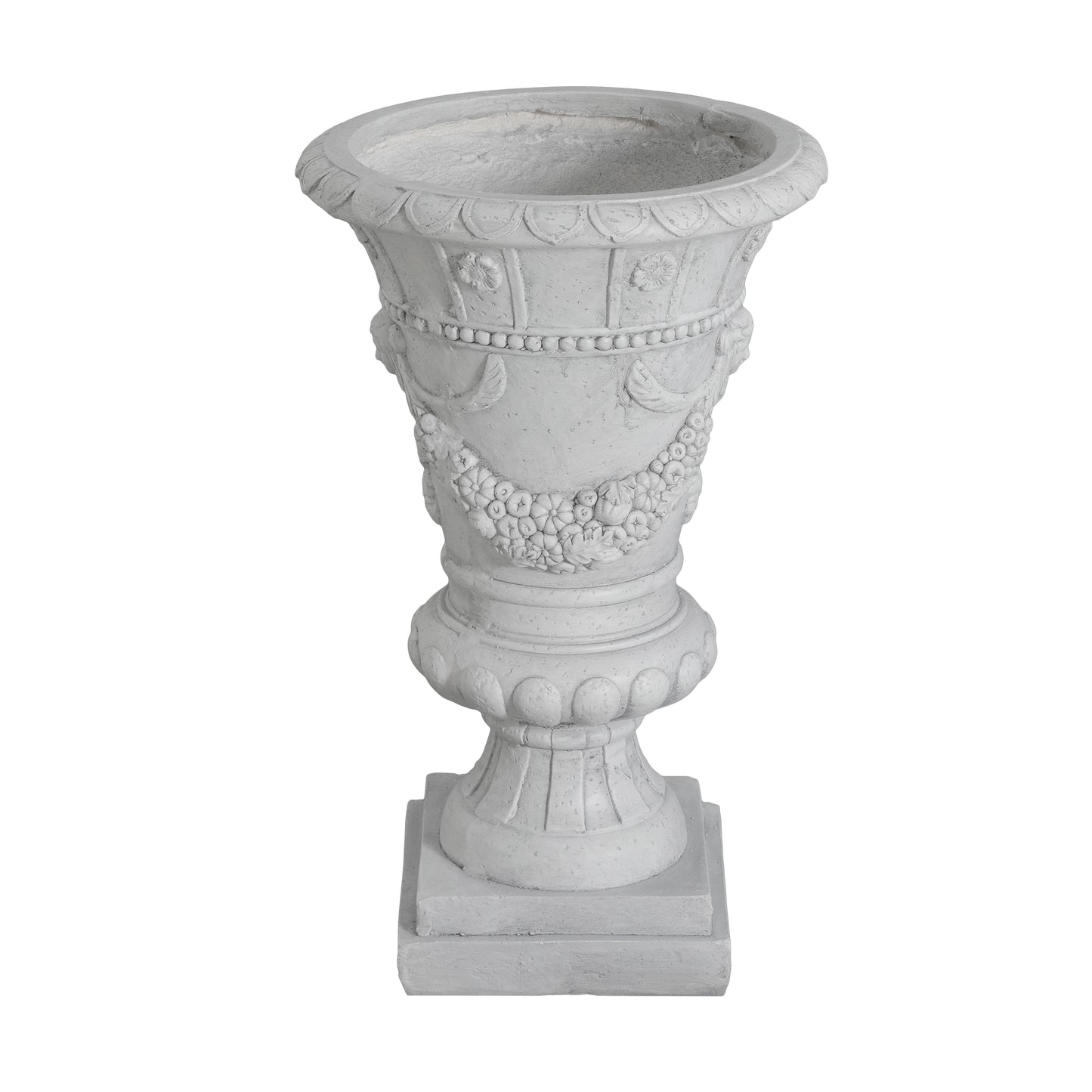 Ashwilde MGO Garden Urn, Light Grey, 23.75'' H