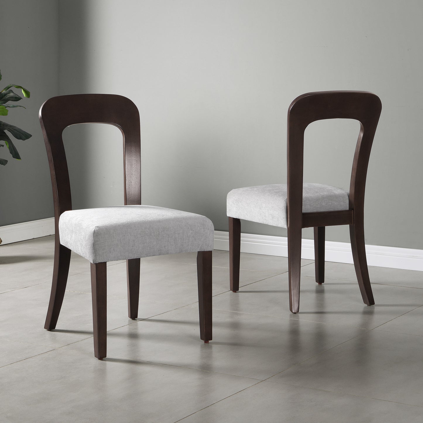 Miost Upholstered Kitchen Dining Chairs,Set of 2