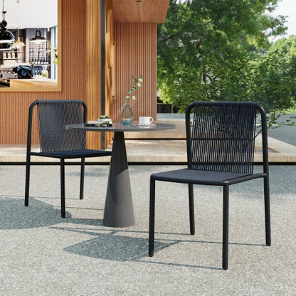 Creeperia Outdoor Patio Stackable Dining Chairs