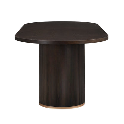 Transear Indoor Oval Dining Table